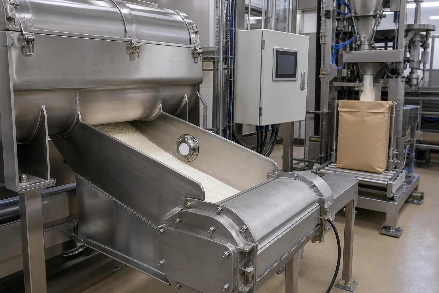 Blending, packing and batch release